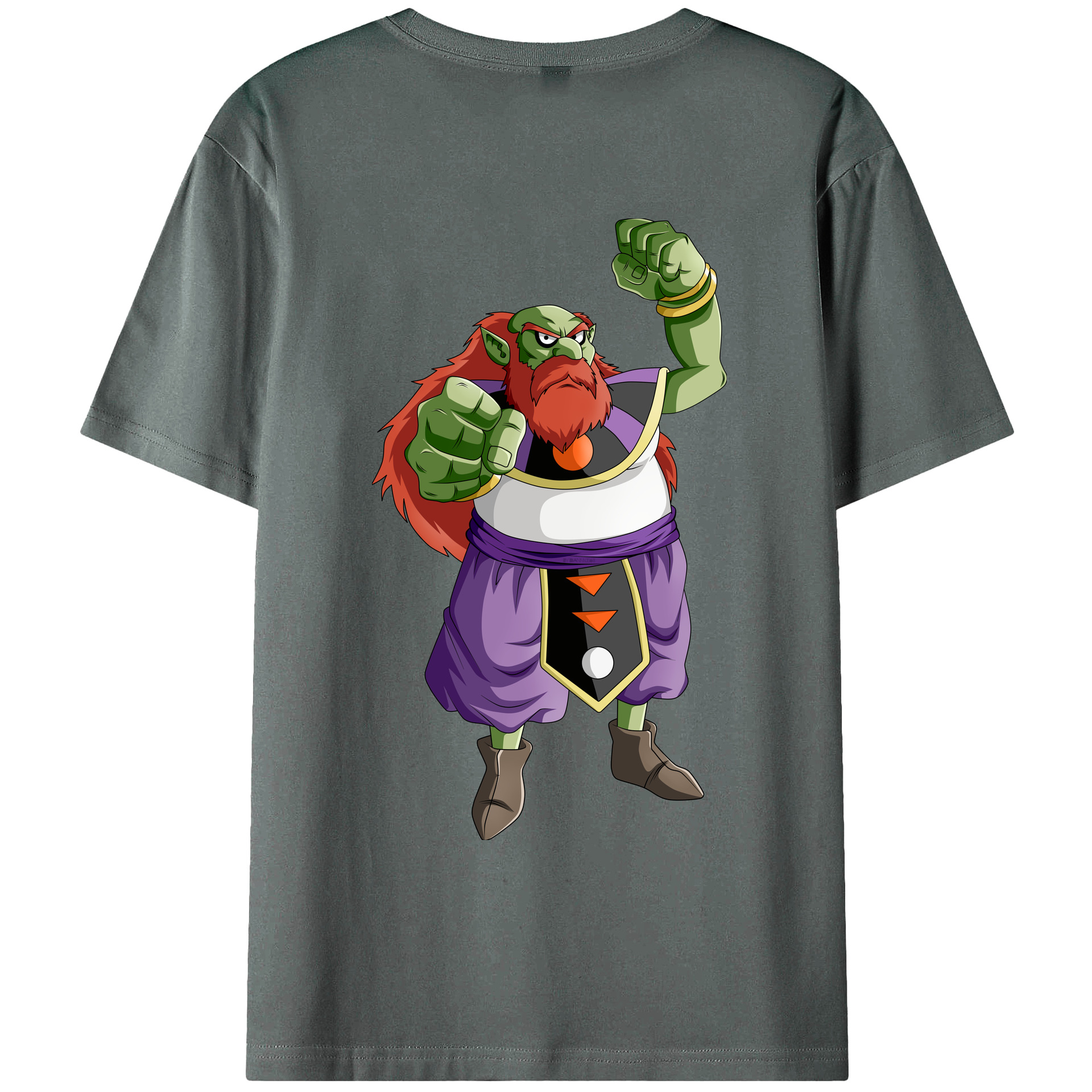 （画像用） ドラゴンボール DRAGON BALL 綿100％ メンズ半袖Tシャツ（バックプリント） 通気性
